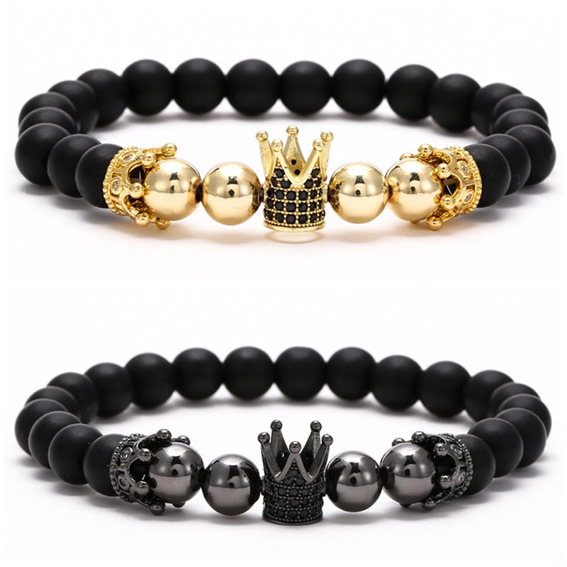 Crown Charm Beads Bracelet – MAGAB