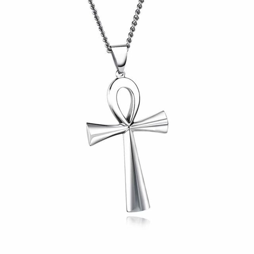 Ankh Crucifix Necklace