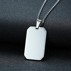 Vintage Dog Tag Necklace