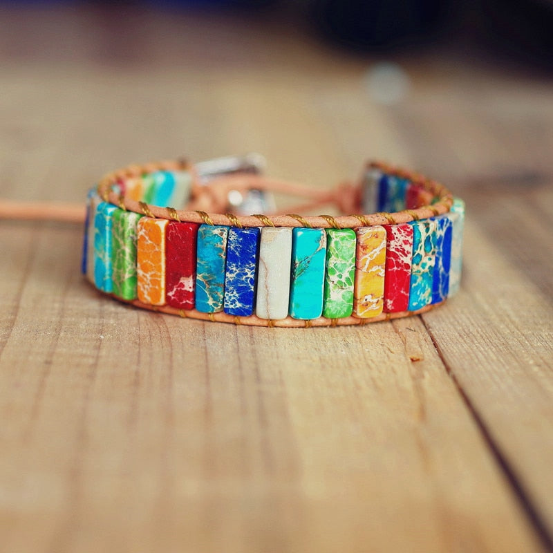 Multi-Color Chakra Bracelet