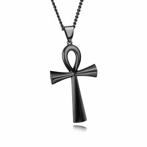 Ankh Crucifix Necklace