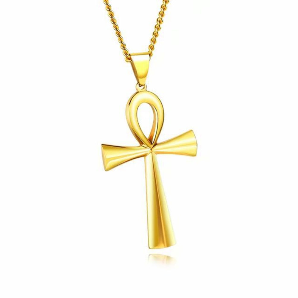 Ankh Crucifix Necklace