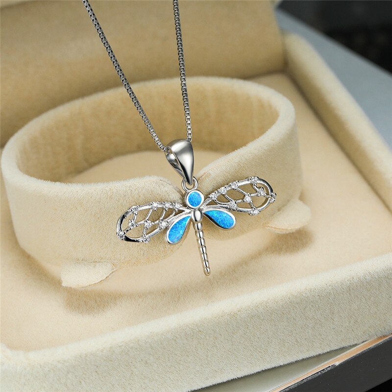 Vintage Dragonfly Necklace