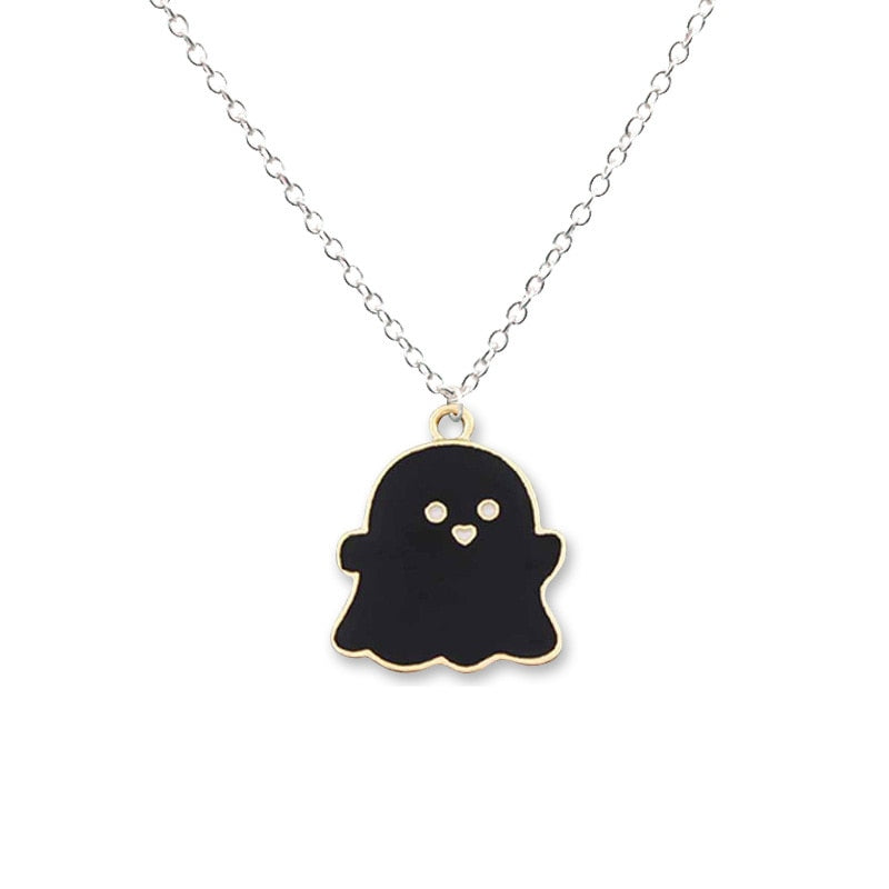 Ghost Pendant Necklace