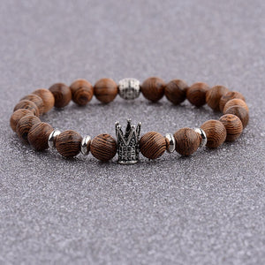 Natural Wood Beads Bracelet