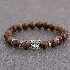 Natural Wood Beads Bracelet