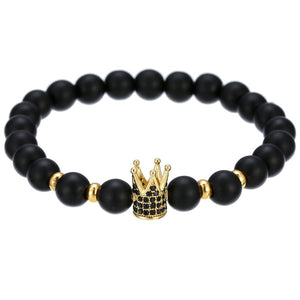 Crown Charm Beads Bracelet