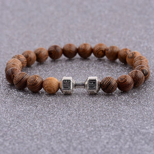 Natural Wood Beads Bracelet