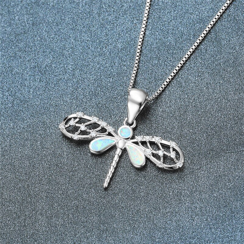 Vintage Dragonfly Necklace