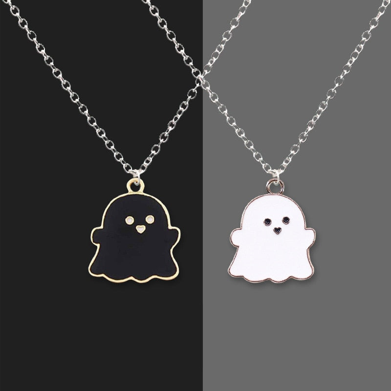 Ghost Pendant Necklace