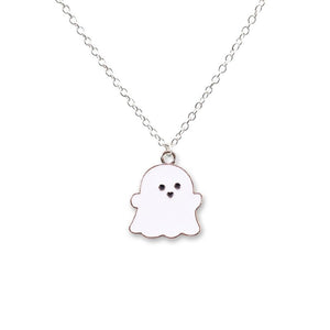 Ghost Pendant Necklace