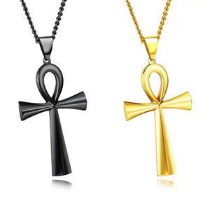 Ankh Crucifix Necklace