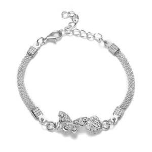 Boho Silver Charm Bracelet