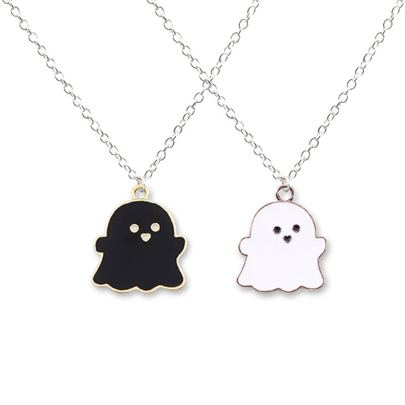 Ghost Pendant Necklace