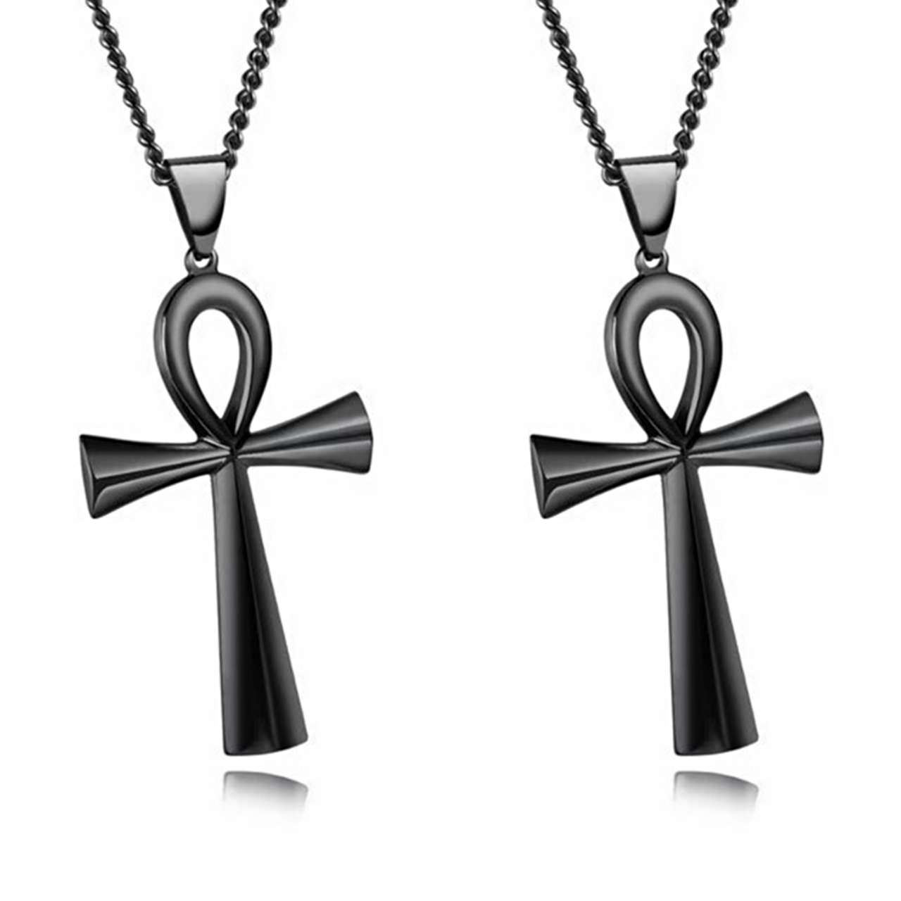 Ankh Crucifix Necklace