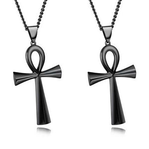 Ankh Crucifix Necklace