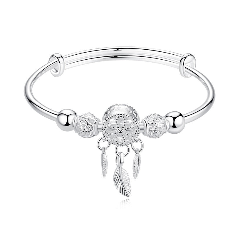 Sterling Silver Dreamcatcher Bracelet